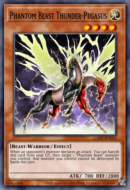 Phantom Beast Thunder-Pegasus Card Image