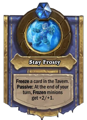 Stay Frosty Card Image