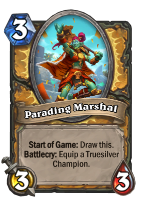 Parading Marshal Card Image