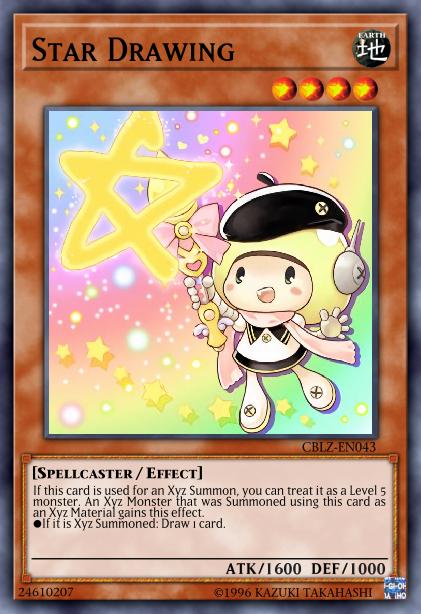 Star Drawing Card Image