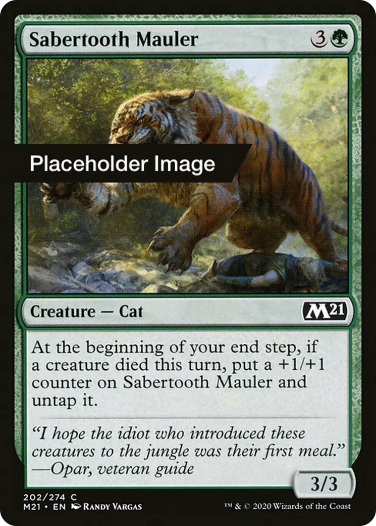 Sabertooth Mauler Card Image