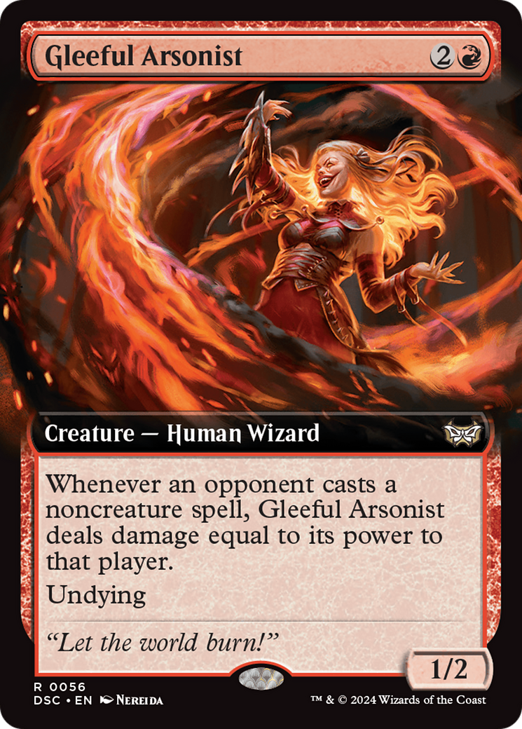 Gleeful Arsonist Card Image