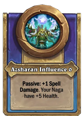 Azsharan Influence {0} Card Image