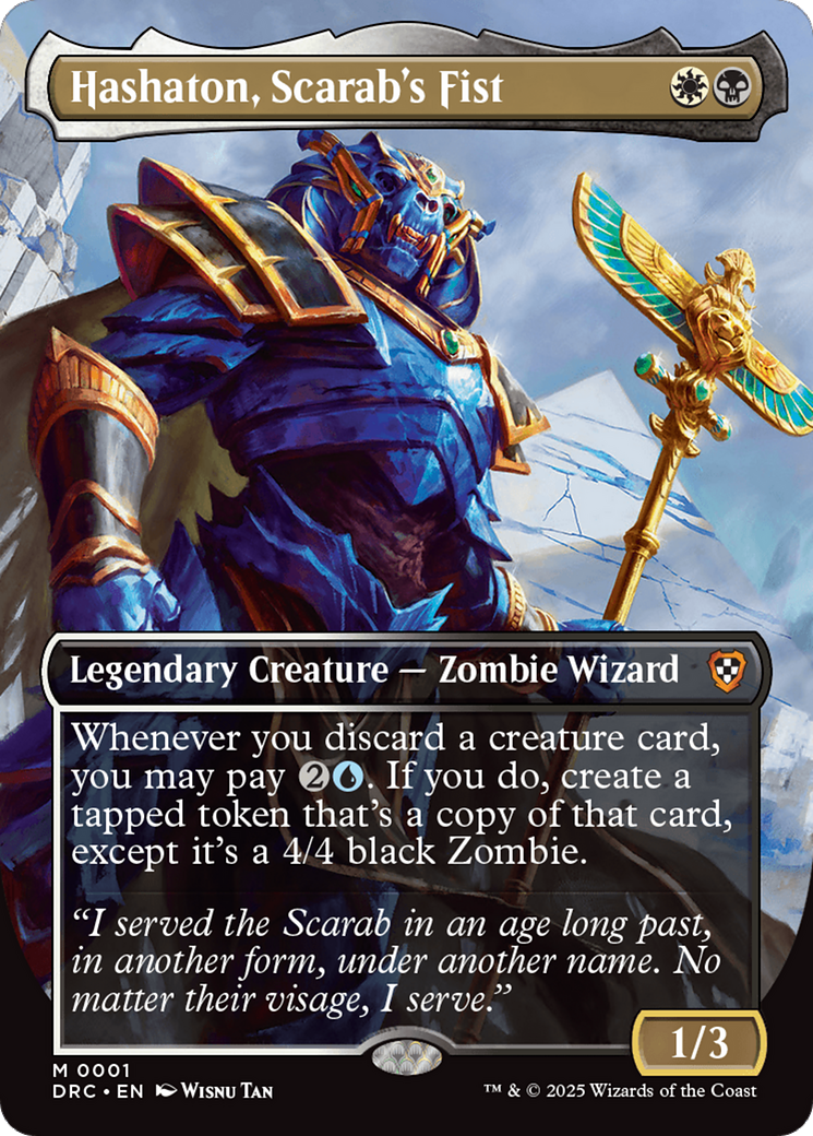 Hashaton, Scarab's Fist Card Image
