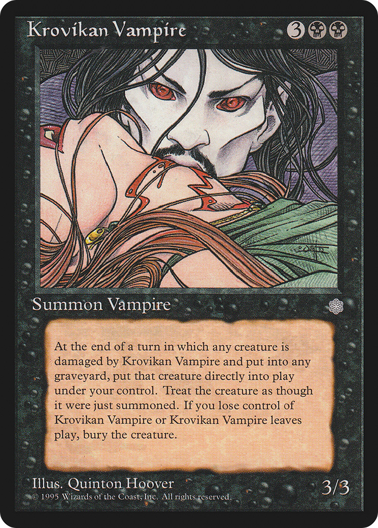 Krovikan Vampire Card Image