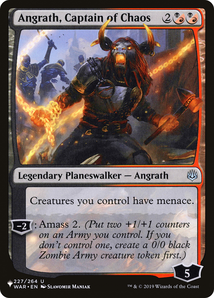 Angrath, Captain of Chaos Card Image