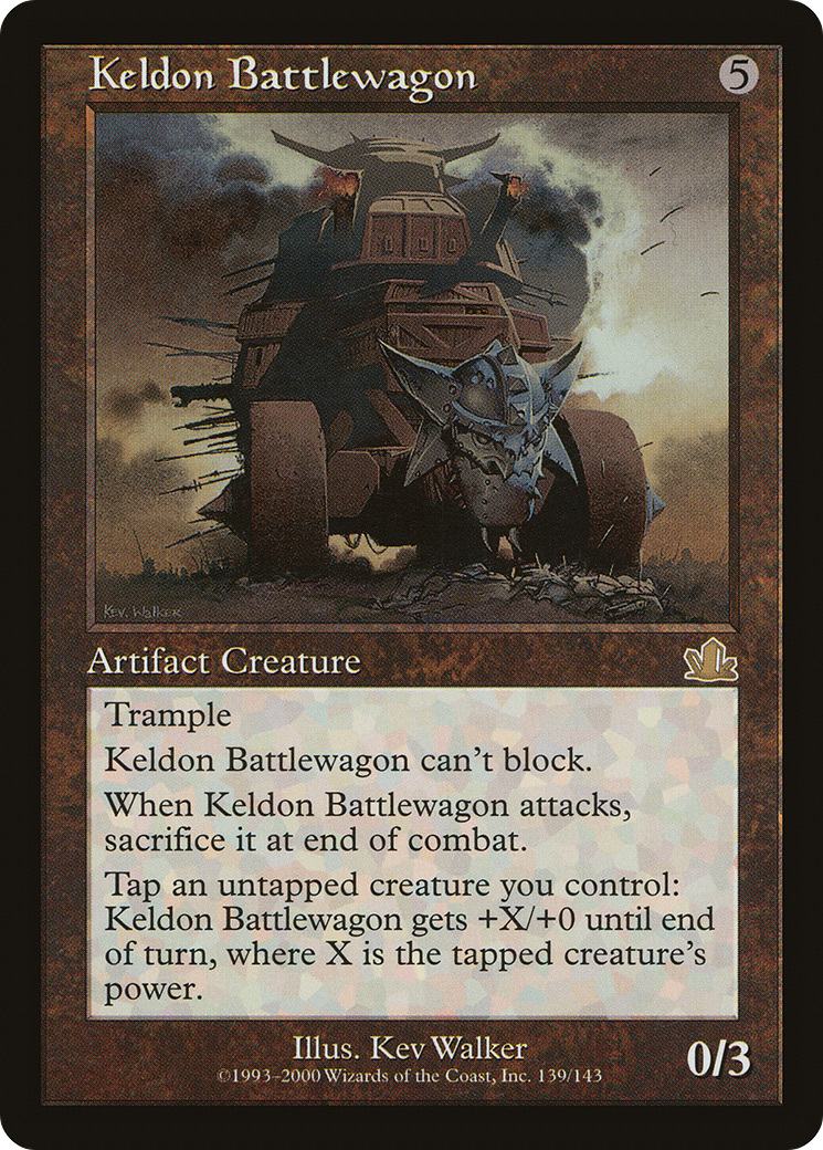 Keldon Battlewagon Card Image