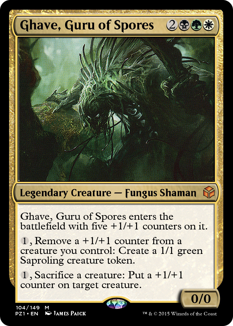 Ghave, Guru of Spores Card Image