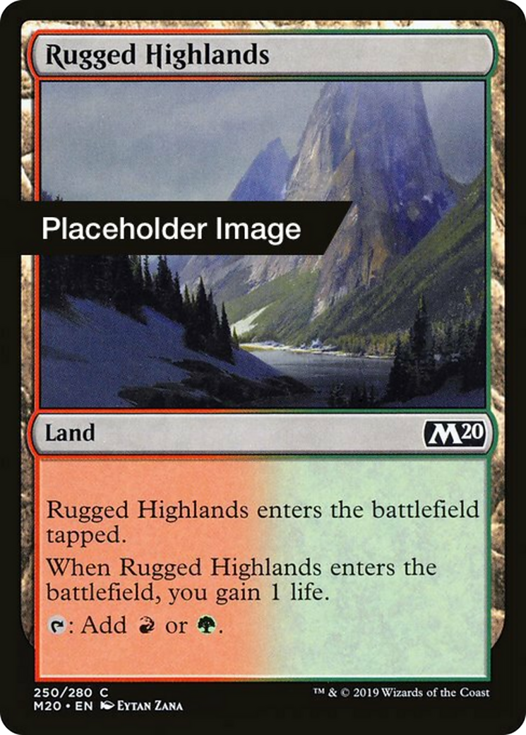 Rugged Highlands Card Image