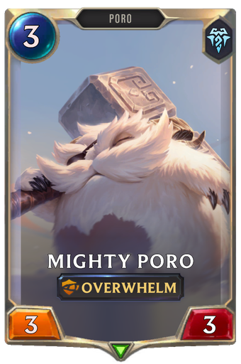 Mighty Poro Card Image
