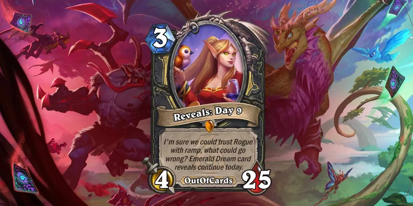 All Into the Emerald Dream Card Reveals for March 04 - Day 9 [Finished]