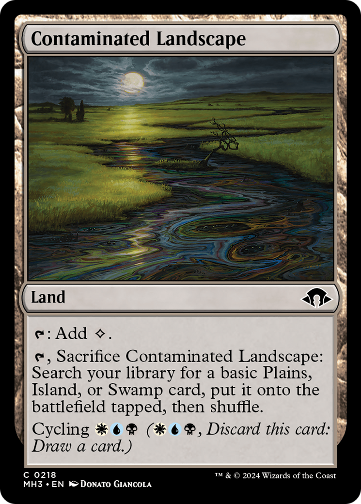 Contaminated Landscape Card Image