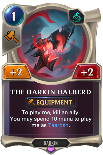 The Darkin Halberd Card Image