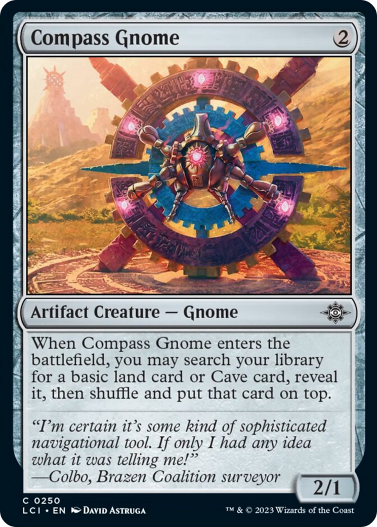 Compass Gnome Card Image