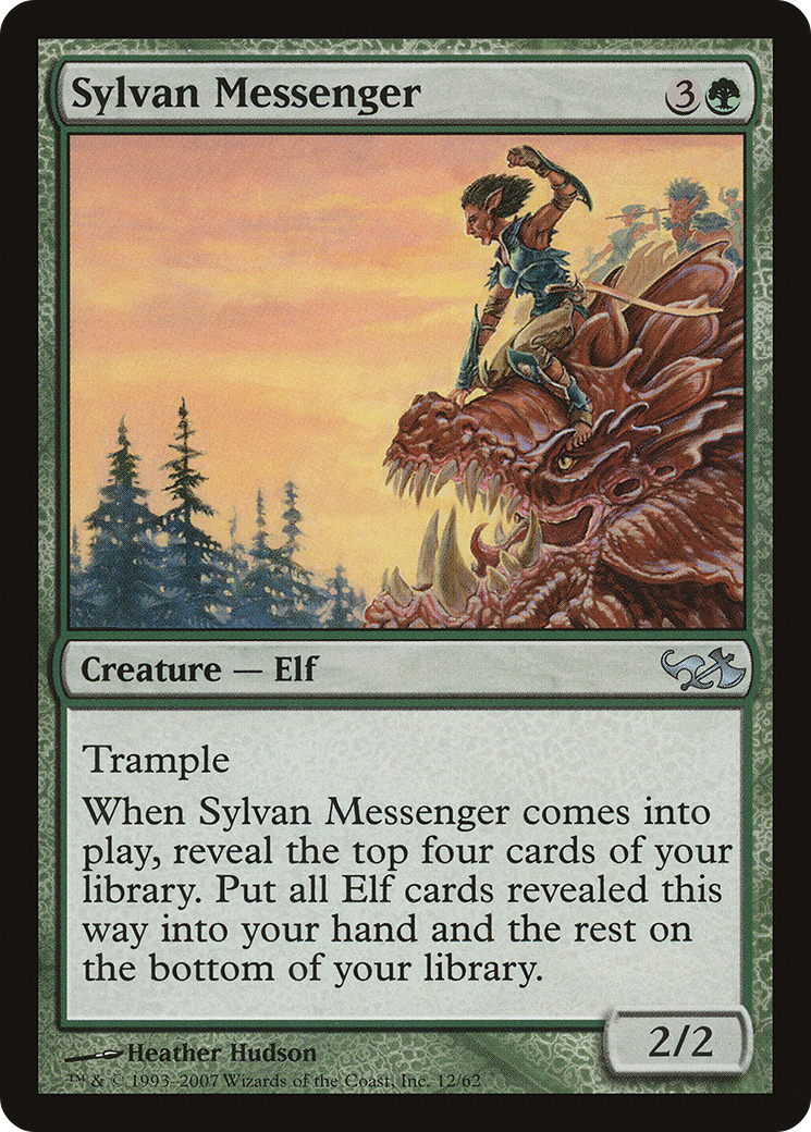 Sylvan Messenger Card Image