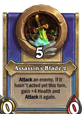 Assassin's Blade 2 Card Image