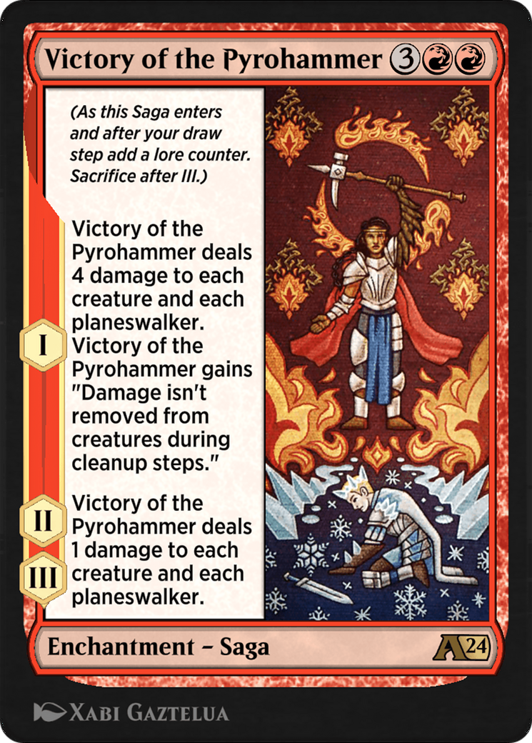 Victory of the Pyrohammer Card Image