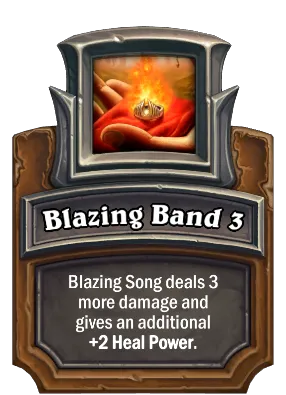 Blazing Band 3 Card Image