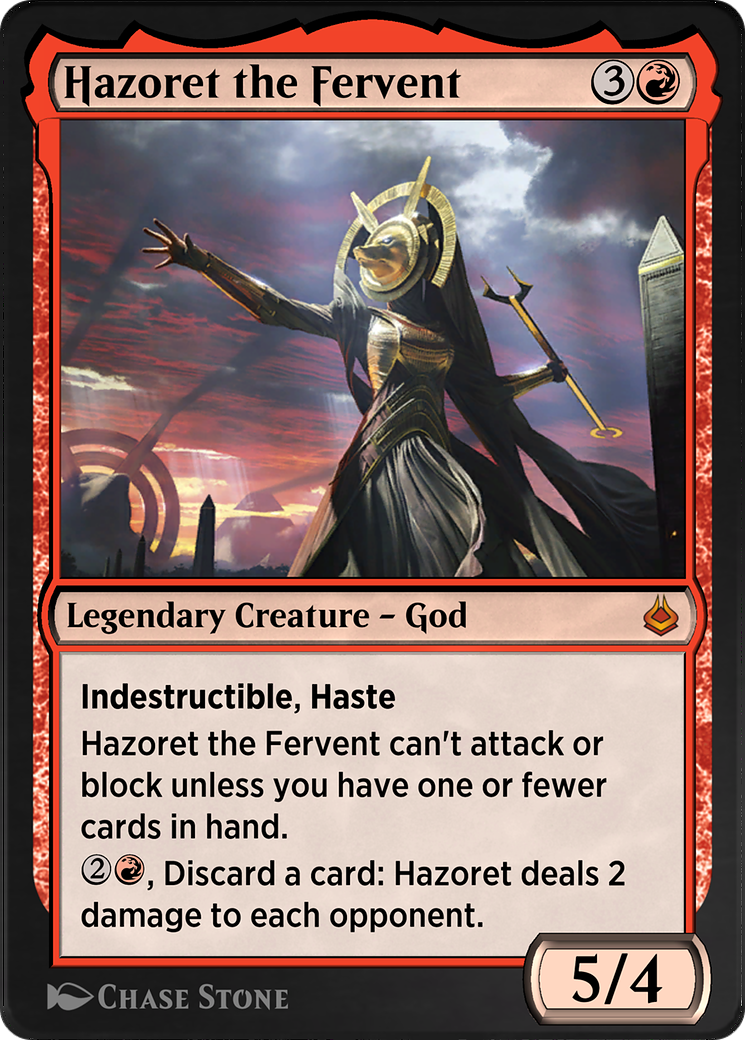 Hazoret the Fervent Card Image