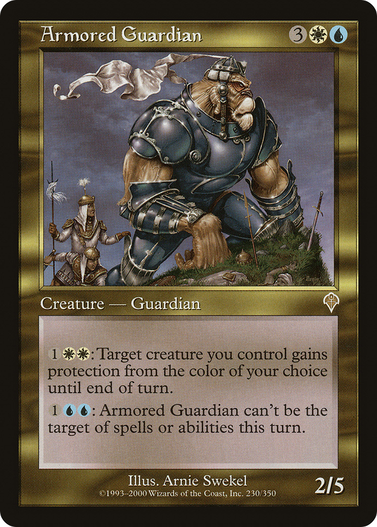 Armored Guardian Card Image