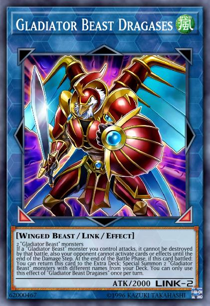 Gladiator Beast Dragases Card Image