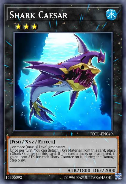 Shark Caesar Card Image