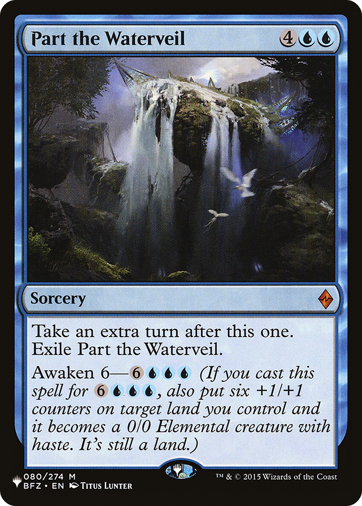 Part the Waterveil Card Image