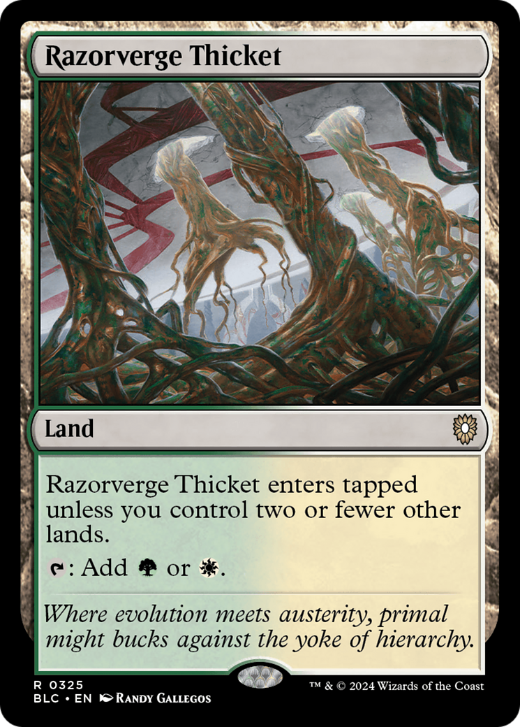 Razorverge Thicket Card Image