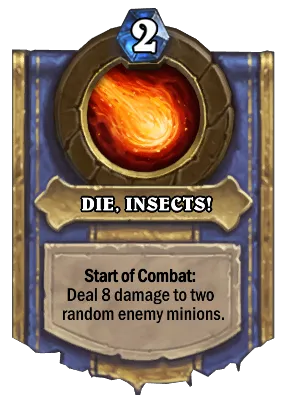 DIE, INSECTS! Card Image