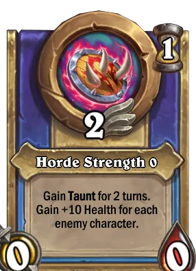 Horde Strength {0} Card Image