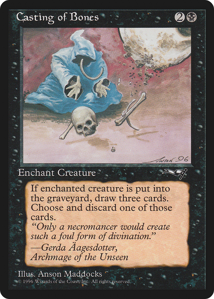 Casting of Bones Card Image