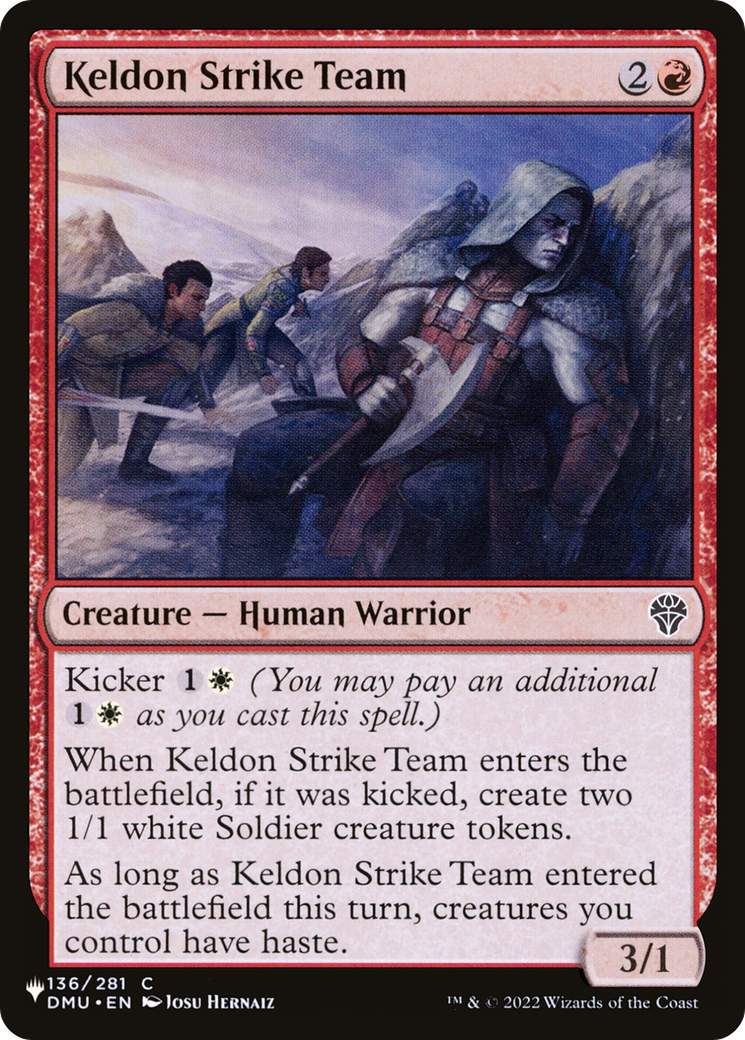 Keldon Strike Team Card Image