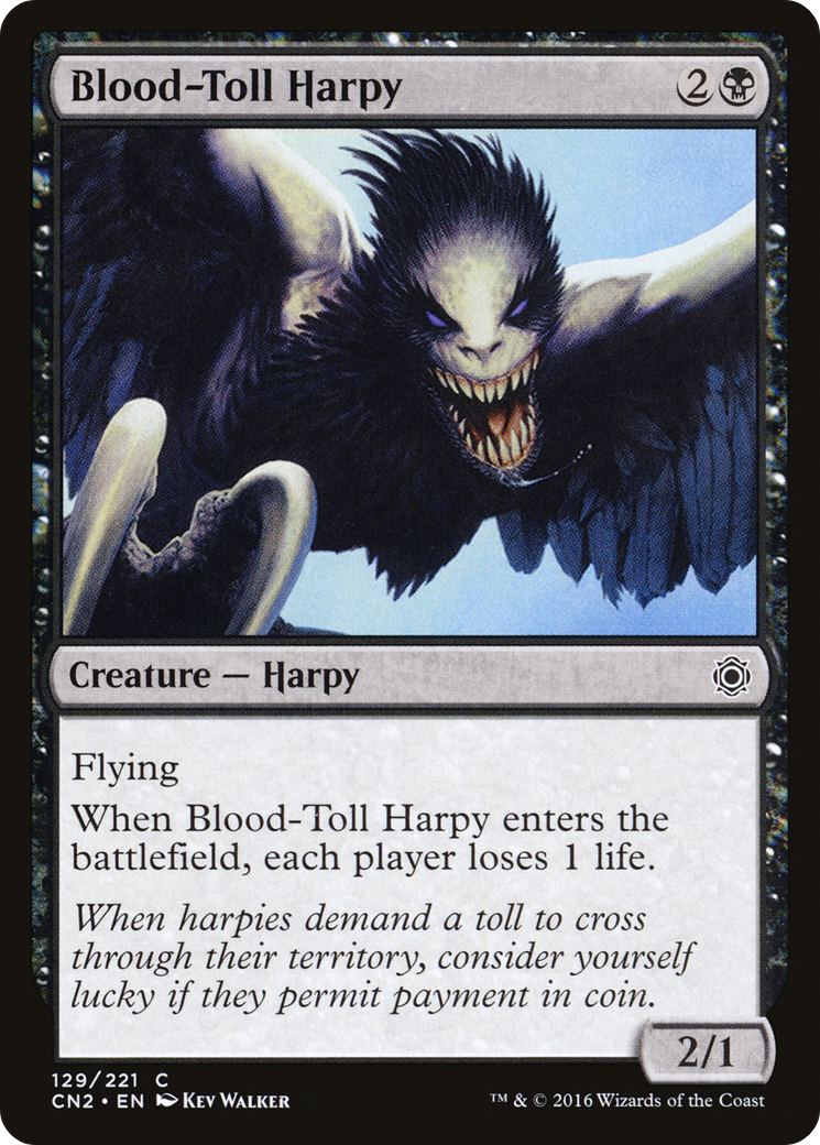 Blood-Toll Harpy Card Image