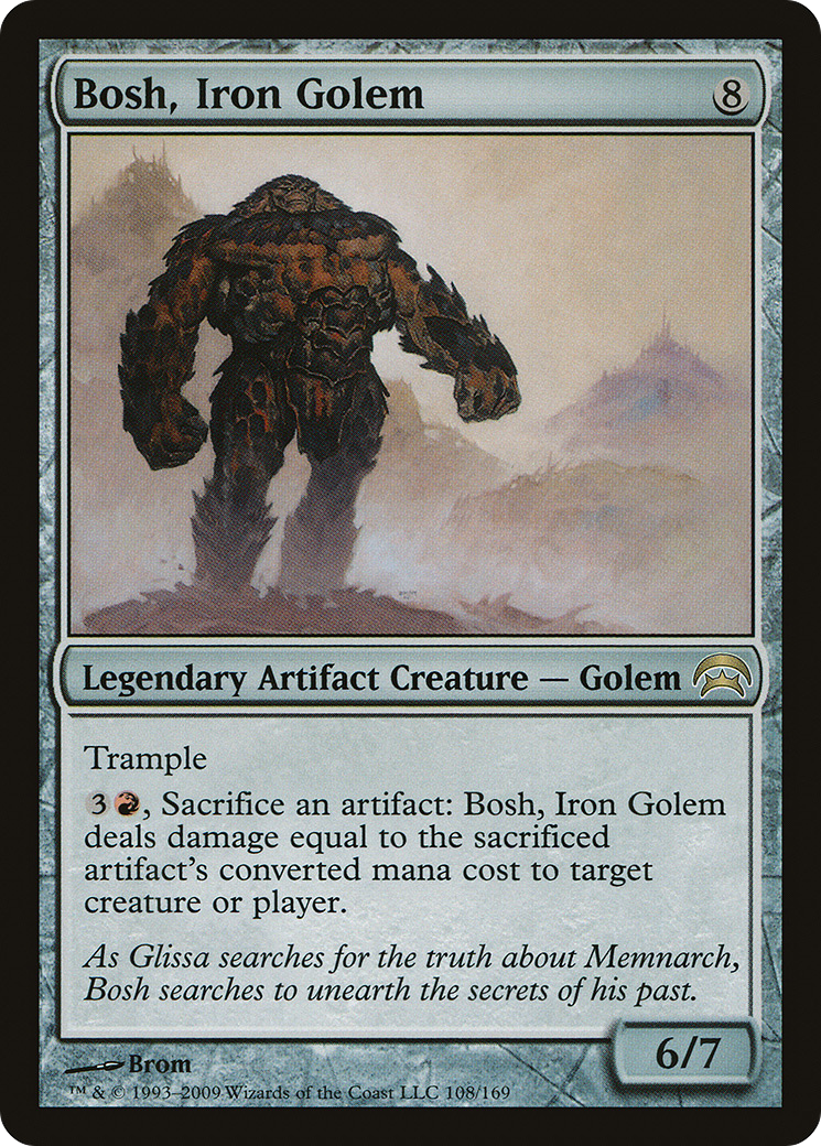 Bosh, Iron Golem Card Image