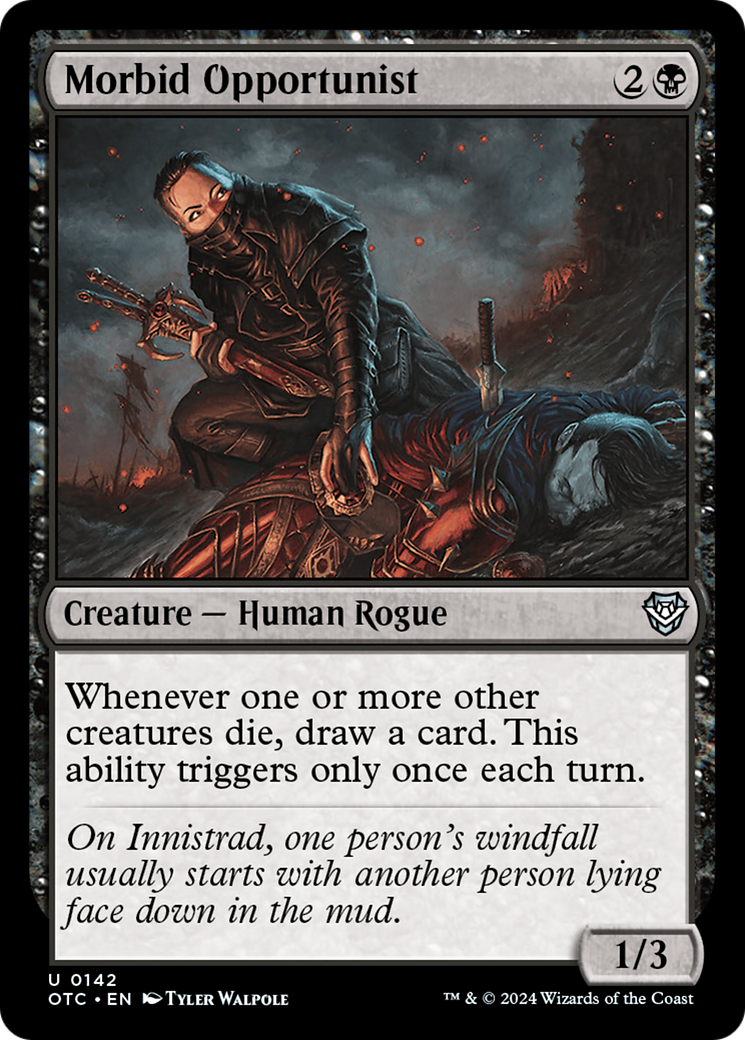 Morbid Opportunist Card Image