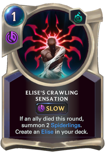 Elise's Crawling Sensation Card Image