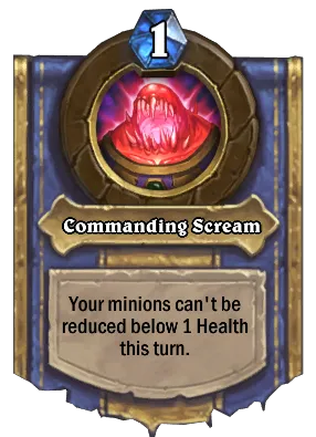 Commanding Scream Card Image