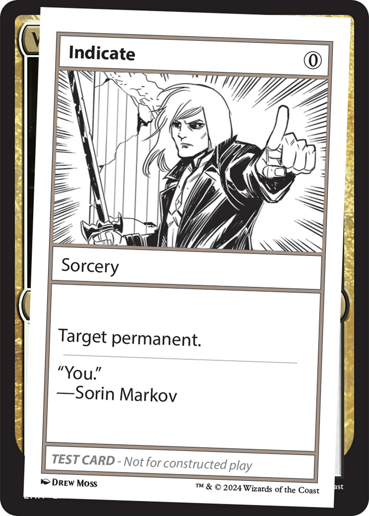 Indicate Card Image