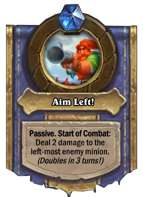 Aim Left! Card Image