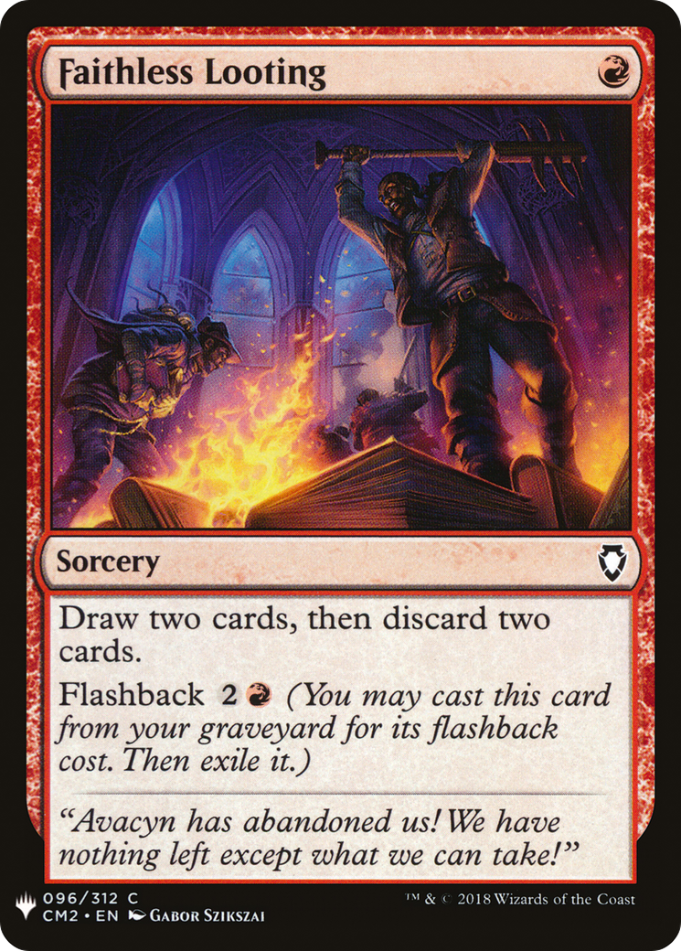 Faithless Looting Card Image