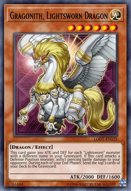 Gragonith, Lightsworn Dragon Card Image