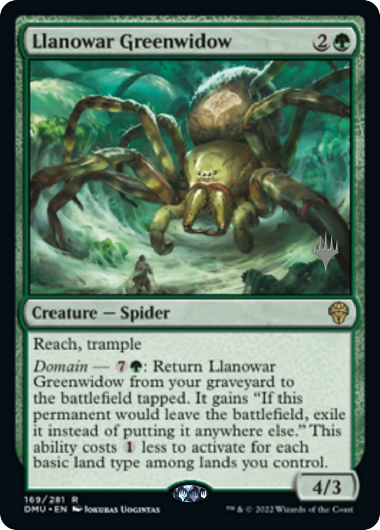 Llanowar Greenwidow Card Image