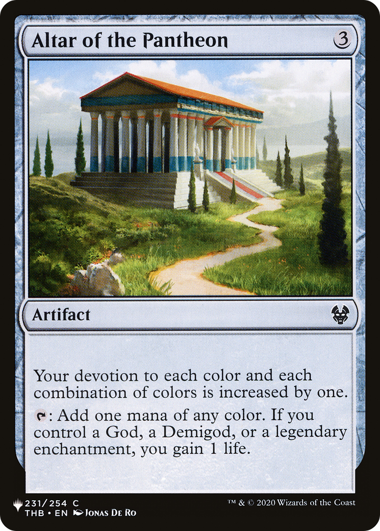 Altar of the Pantheon Card Image