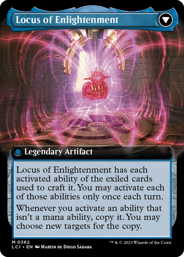 The Enigma Jewel // Locus of Enlightenment Card Image