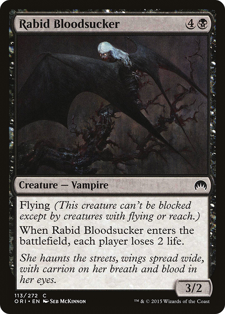 Rabid Bloodsucker Card Image