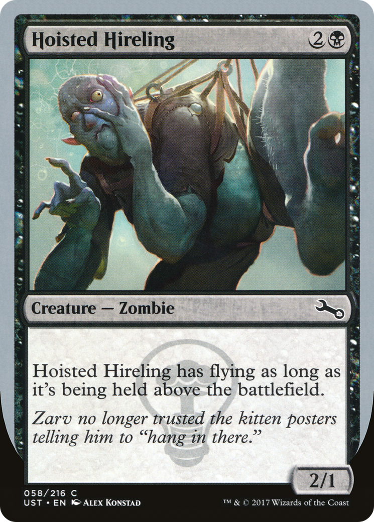 Hoisted Hireling Card Image