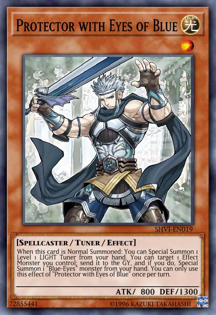 Protector with Eyes of Blue Card Image