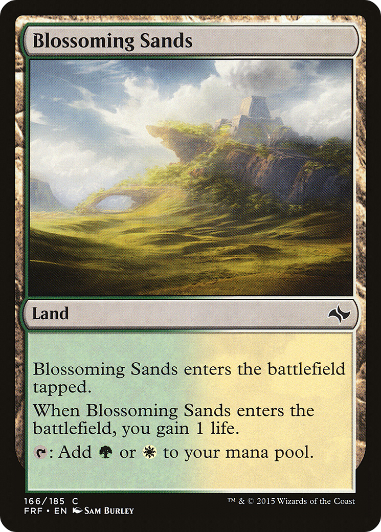 Blossoming Sands Card Image