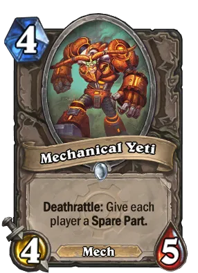 Mechanical Yeti Card Image