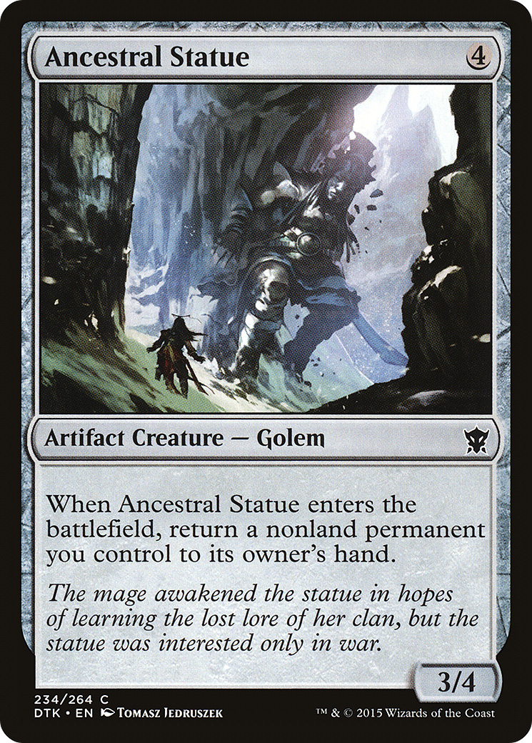 Ancestral Statue Card Image